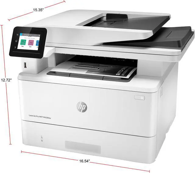 HP LaserJet Pro M428fdw (W1A30A) Auto Duplex Wireless/USB Monochrome ...