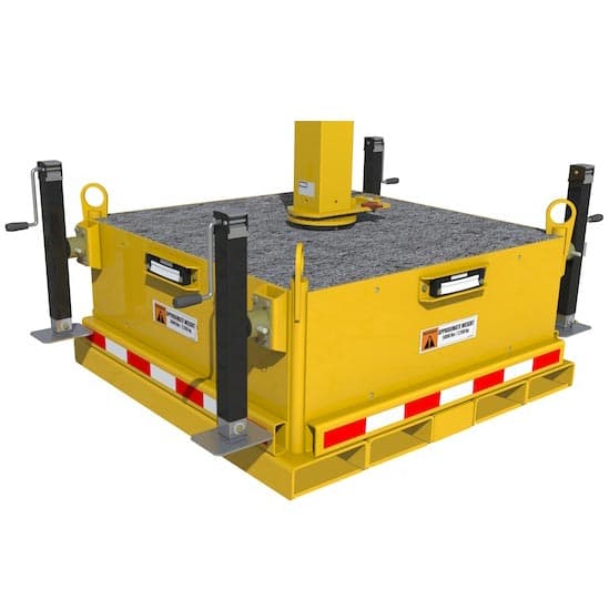 Counterweight & Freestanding Single Anchor | CAI Safety Systems, Inc.