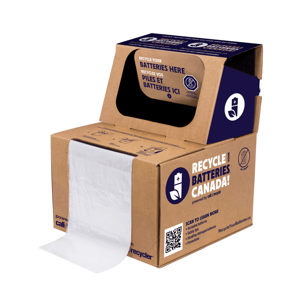 Call2Recycle Canada | Household Batteries - Order Collection Box