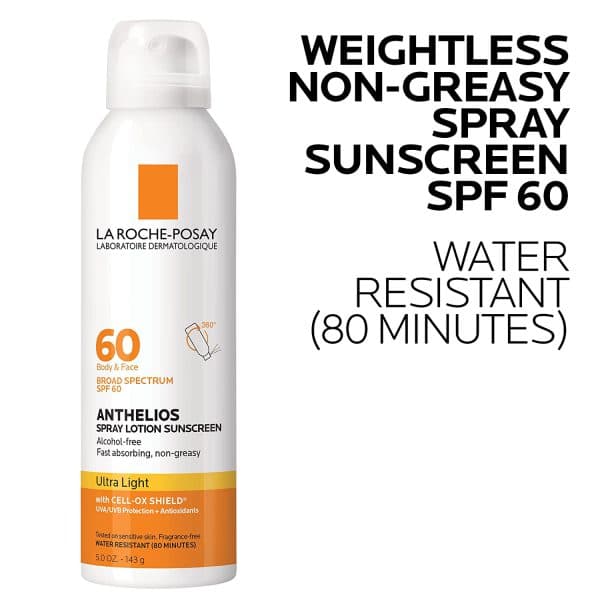 ANTHELIOS ULTRALIGHT SPRAY LOTION SUNSCREEN SPF 60 LA ROCHE POSAY ...