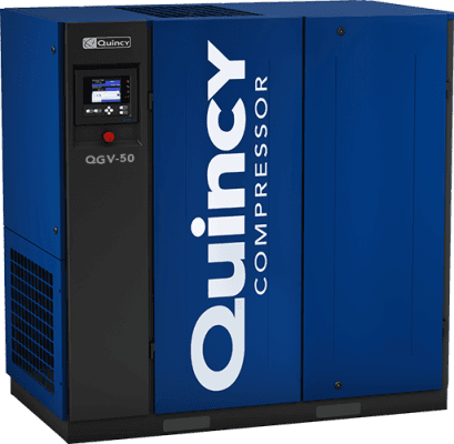 Quincy QGV®️ 40-200 hp Variable Speed Compressors - CB Process