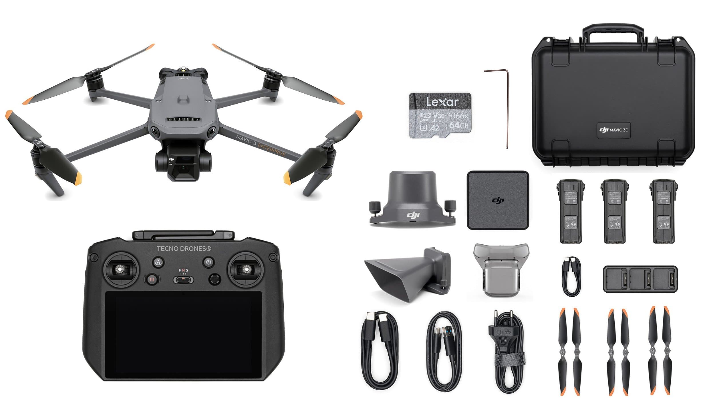 Drone Dji Mavic 3 Enterprise Combo Plus - Tecno Drones - A Mais ...