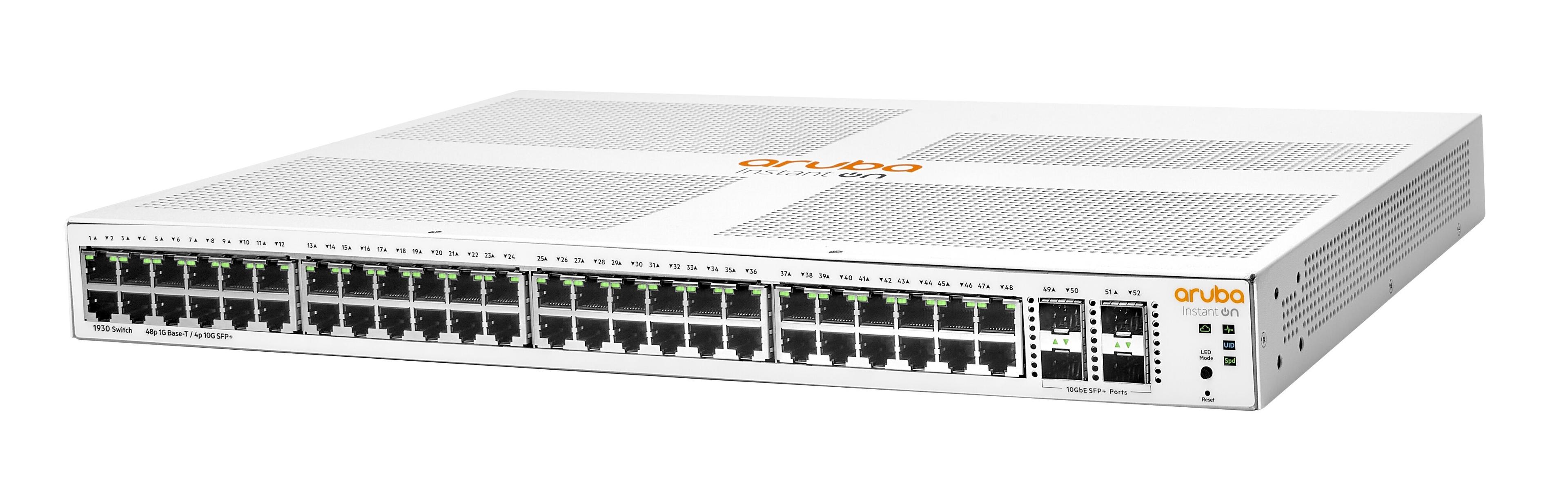 HPE Aruba Instant On 1930 48G 4SFP/SFP+ Switch - Switch - L2+ - Managed ...