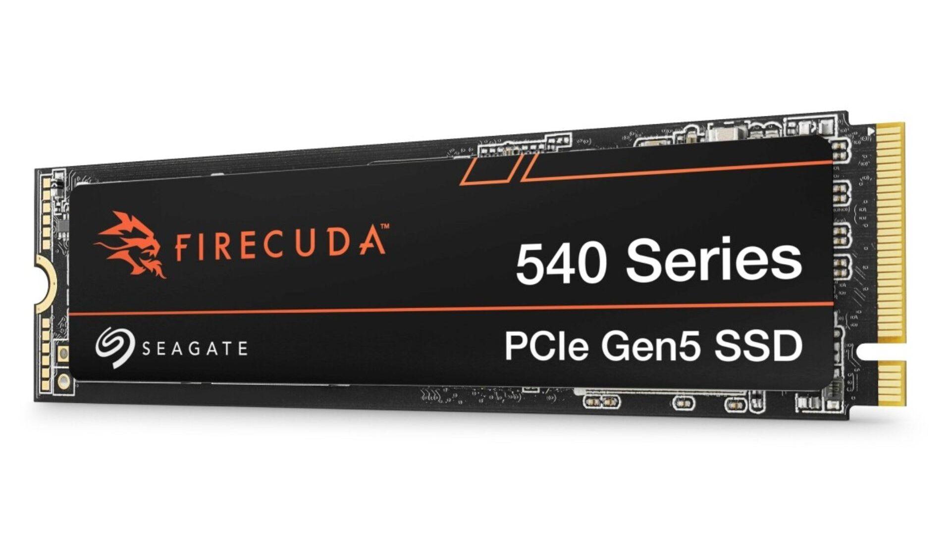 Seagate Launches FireCuda 540 Gen 5 SSD Delivering 10,000MB/s Speeds ...