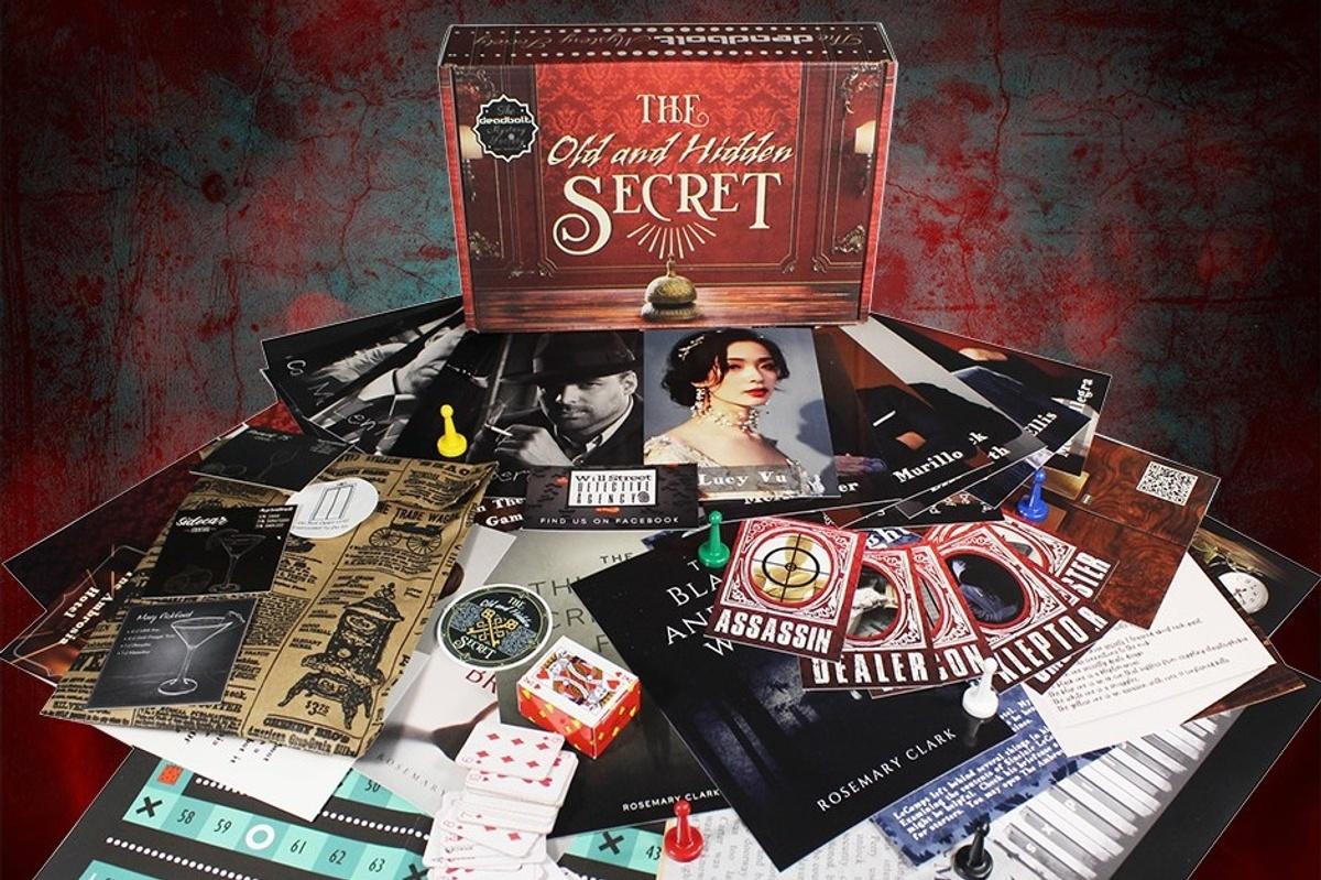 The Deadbolt Mystery Society Monthly Box | The Deadbolt Mystery Society ...