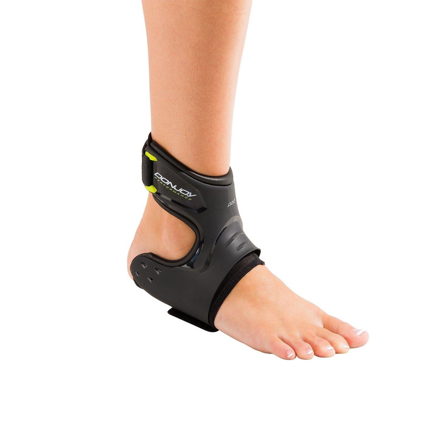 DonJoy Performance Pod Ankle Brace, Black, Medium, Right | FSAstore.com