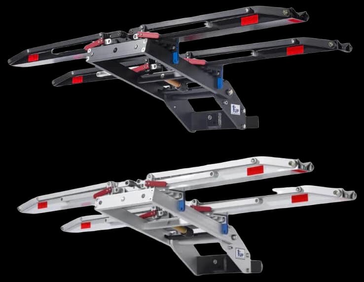 1UP USA Heavy Duty Review - Hitch Mounted Dual Bike Rack on Tacoma