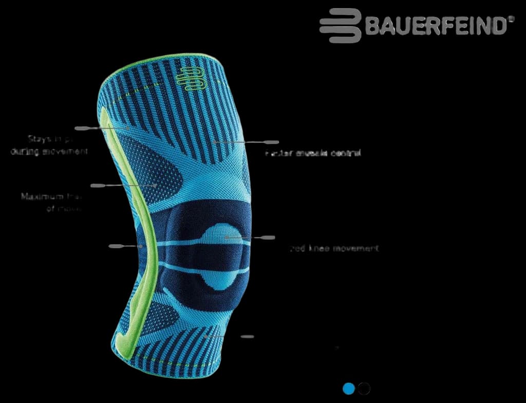 Amazon.com: Bauerfeind Sports Knee Support - Knee Brace for Pain ...