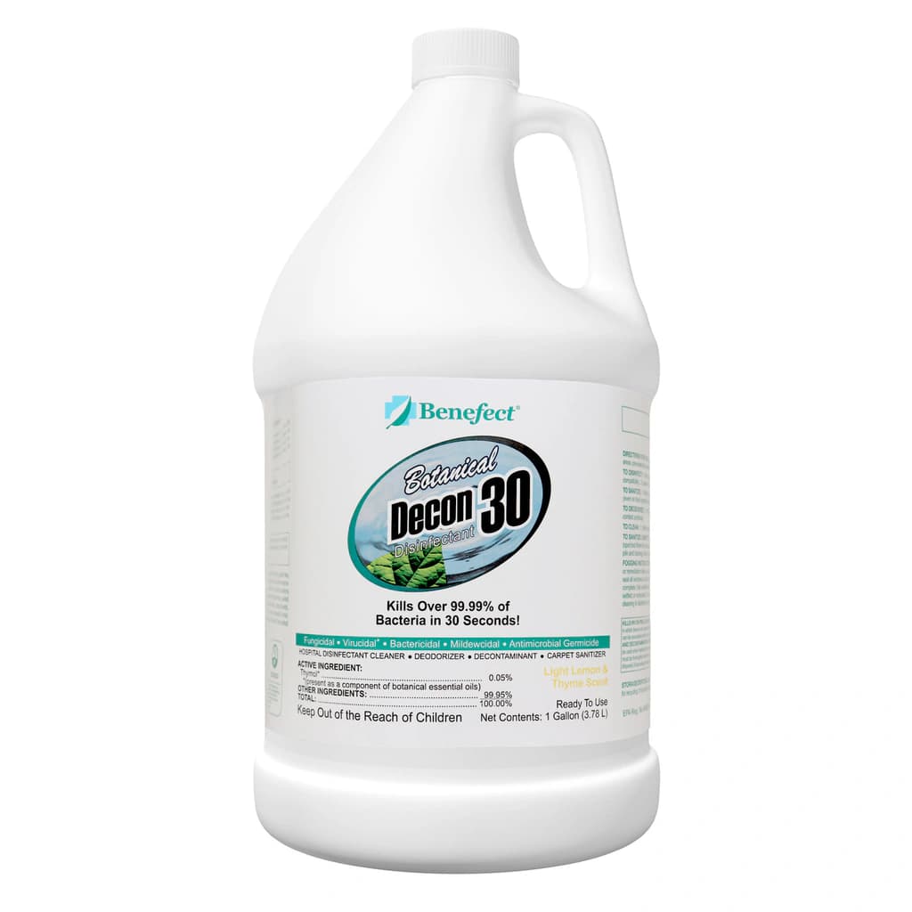Benefect Botanical Decon 30: Safe, Ready-to-Use Antibacterial ...