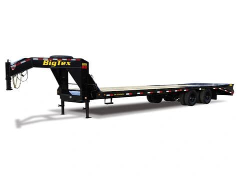 22GN Tandem Dual Flatbed Gooseneck Trailer