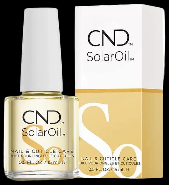 CND SolarOil Nourishing Nail & Cuticle Care Oil, Enhances Growth, 0.5 ...