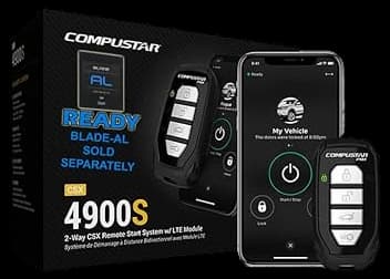 CSX4900-S | 2-Way 3000FT 4-Button Remote Starter W/DRONE - Xclusiv Audio
