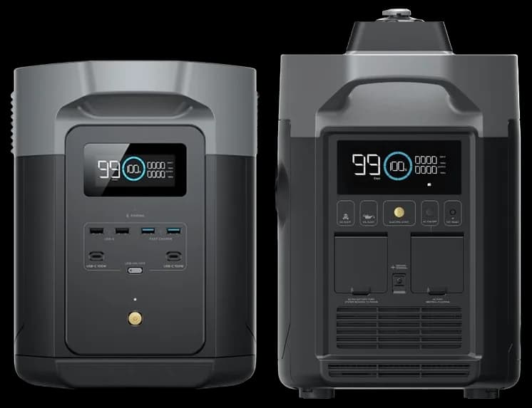 ECOFLOW DELTA 2 Portable Power Station with Expandable Battery Capacity ...