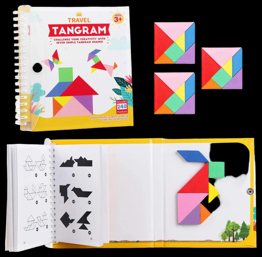 Fat Brain Toys Timber Tangrams