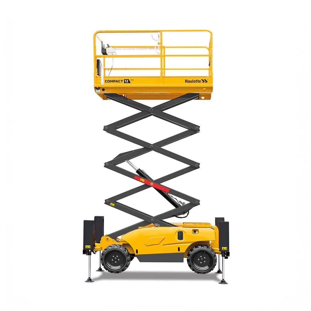Haulotte Scissor Lift Electric Compact 10 | Nishio Rent All Singapore ...
