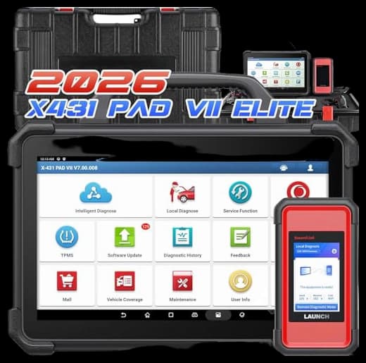 Launch X431 PAD VII (PAD 7) X-PROG 3 Full system Diagnostic Tool with