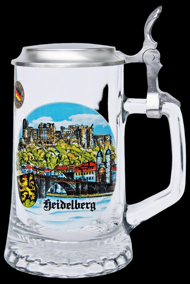 Amazon.com | Anchor Hocking Beer Wagon Mug, Glass, 20-Ounce: Heavy Beer ...