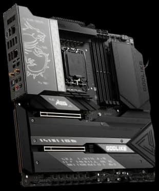 MSI MEG Z790 GODLIKE LGA 1700 Intel Z790 SATA 6Gb/s DDR5 Extended ATX ...