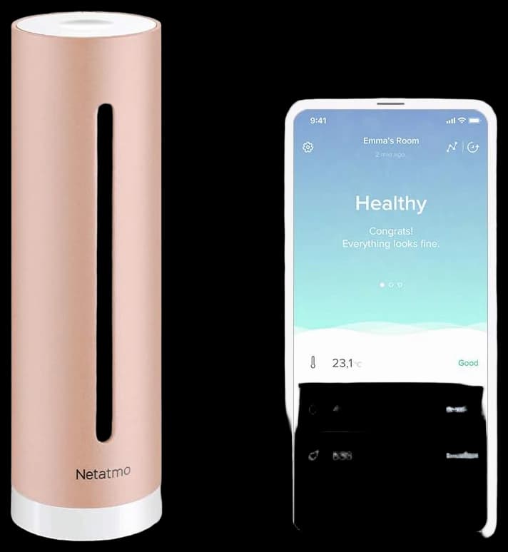 Moniteur de qualité de l'air intérieur Netatmo