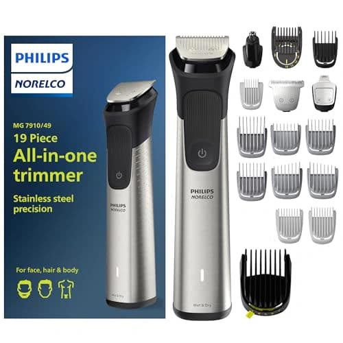 Amazon.com: Norelco Philips Multigroom 7000 Series, All-in-One ...