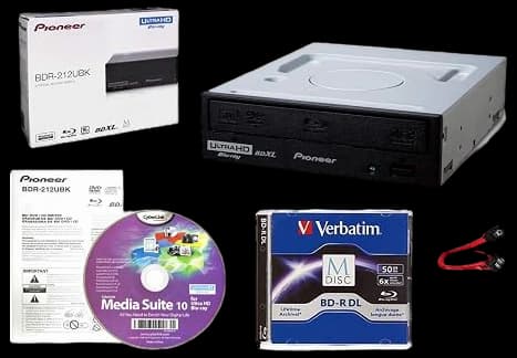 Amazon.com: Pioneer BDR-212V 16X Blu-ray DVD CD Internal Burner Drive ...