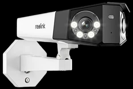 Reolink 4K 8MP 180° Dual-Lens PoE IP Camera, IK10 Vandal-Proof, Person ...