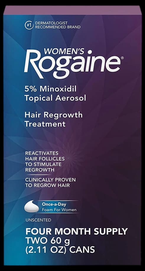 Rogaine Women's 5% Minoxidil Foam Review | Allure