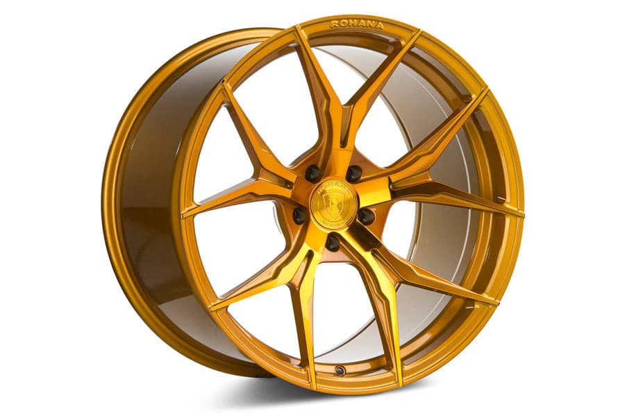 19" Rohana RFX5 Brushed Titanium Concave Wheels for Volkswagen | eBay