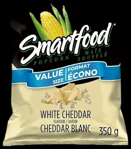 Snapklik.com : Smartfood Popcorn, White Cheddar, 1 Ounce