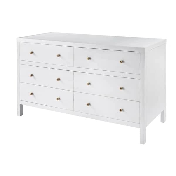 Nora 6-Drawer Wood Wide Dresser - Bed Bath & Beyond - 37362136