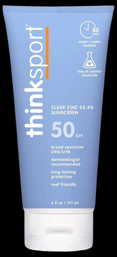 Amazon.com: Thinksport SPF 50+ Mineral Sunscreen – Safe, Natural ...