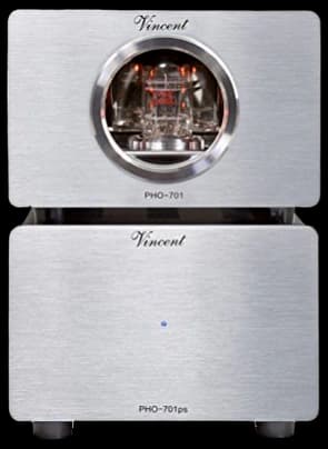 Vincent PHO-701 Phono Preamp w/ Upgraded Brimar CV4003 Tube (extra Gold ...
