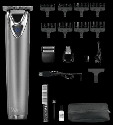 Amazon.com: Wahl Stainless Steel Lithium Ion 2.0+ Slate Beard ...