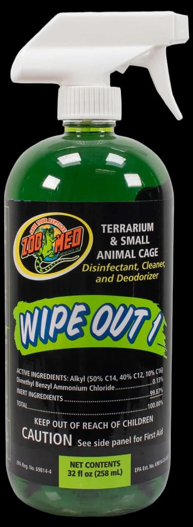 Zoo Med WipeOut 1 Terrarium Disinfectant