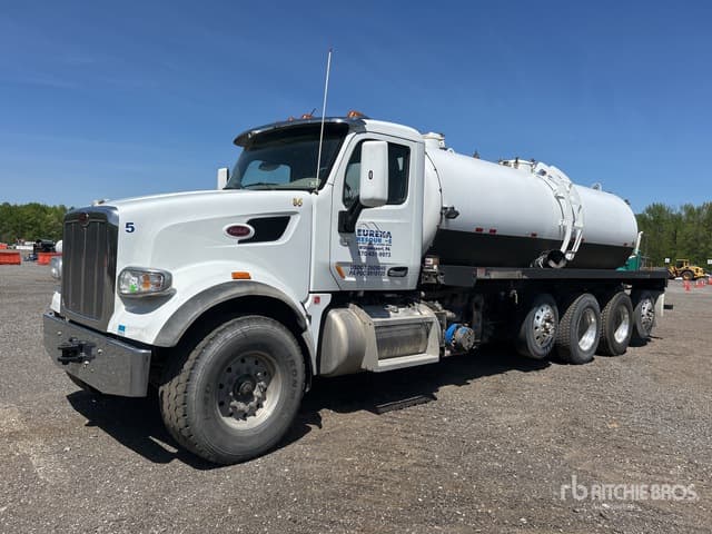 2020 Peterbilt 567 10x4 Vacuum Tanker Truck | Ritchie Bros. Auctioneers