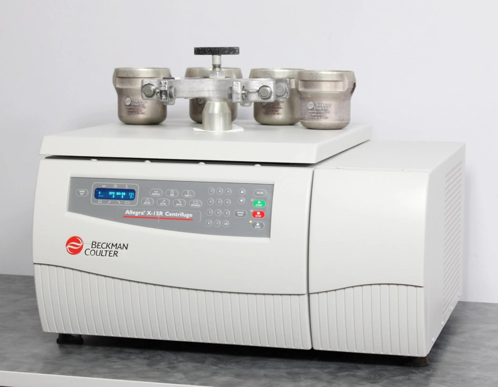 Beckman Coulter Allegra X-15R Refrigerated Benchtop Centrifuge & SX4750 ...