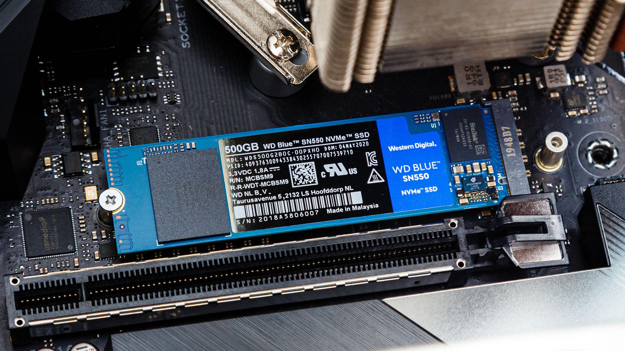 1TB Performance Results - WD Blue SN550 M.2 NVMe SSD Review: The Best ...