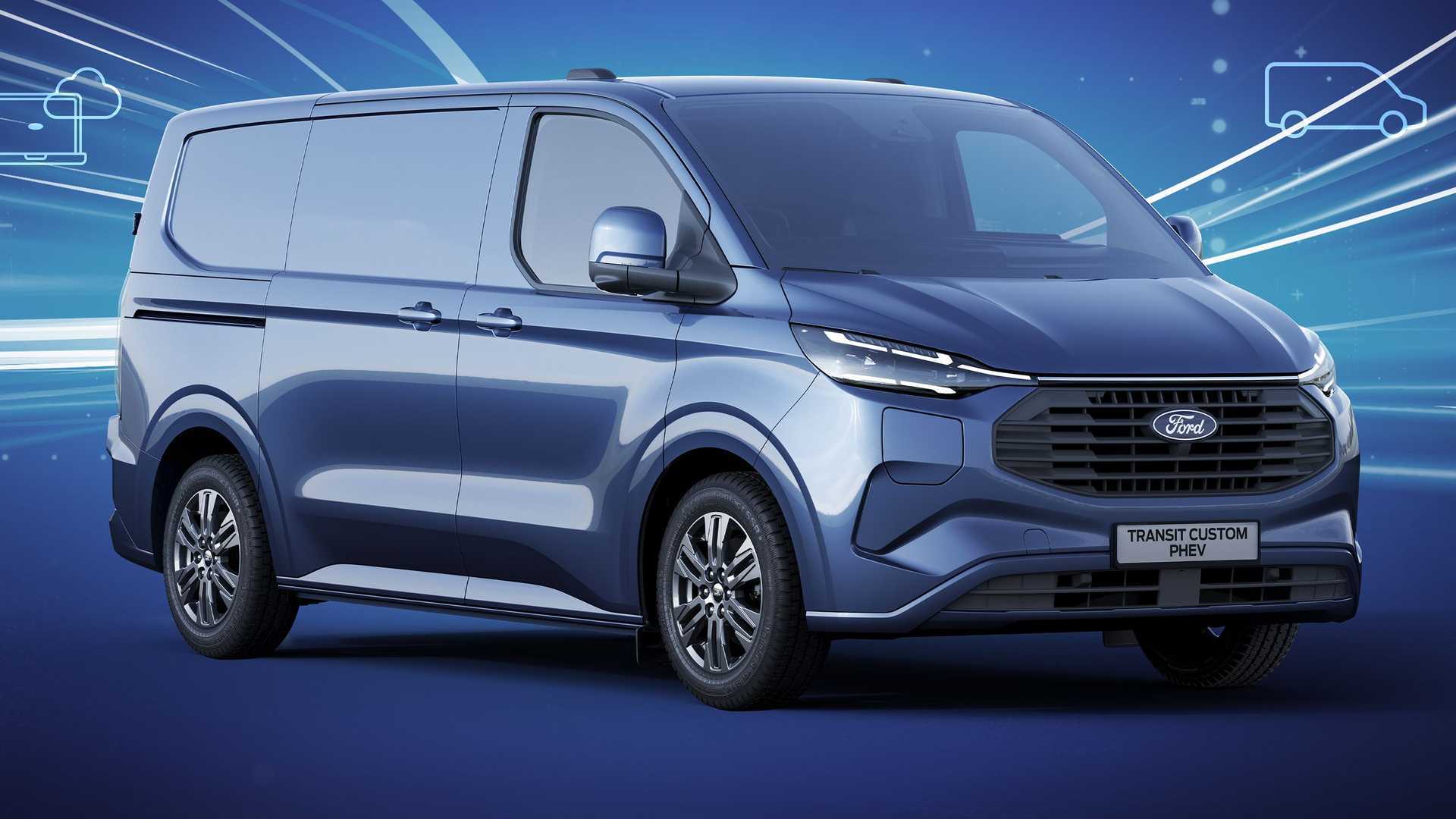 Ford Transit Custom Lineup Debuts With EV, PHEV, And…