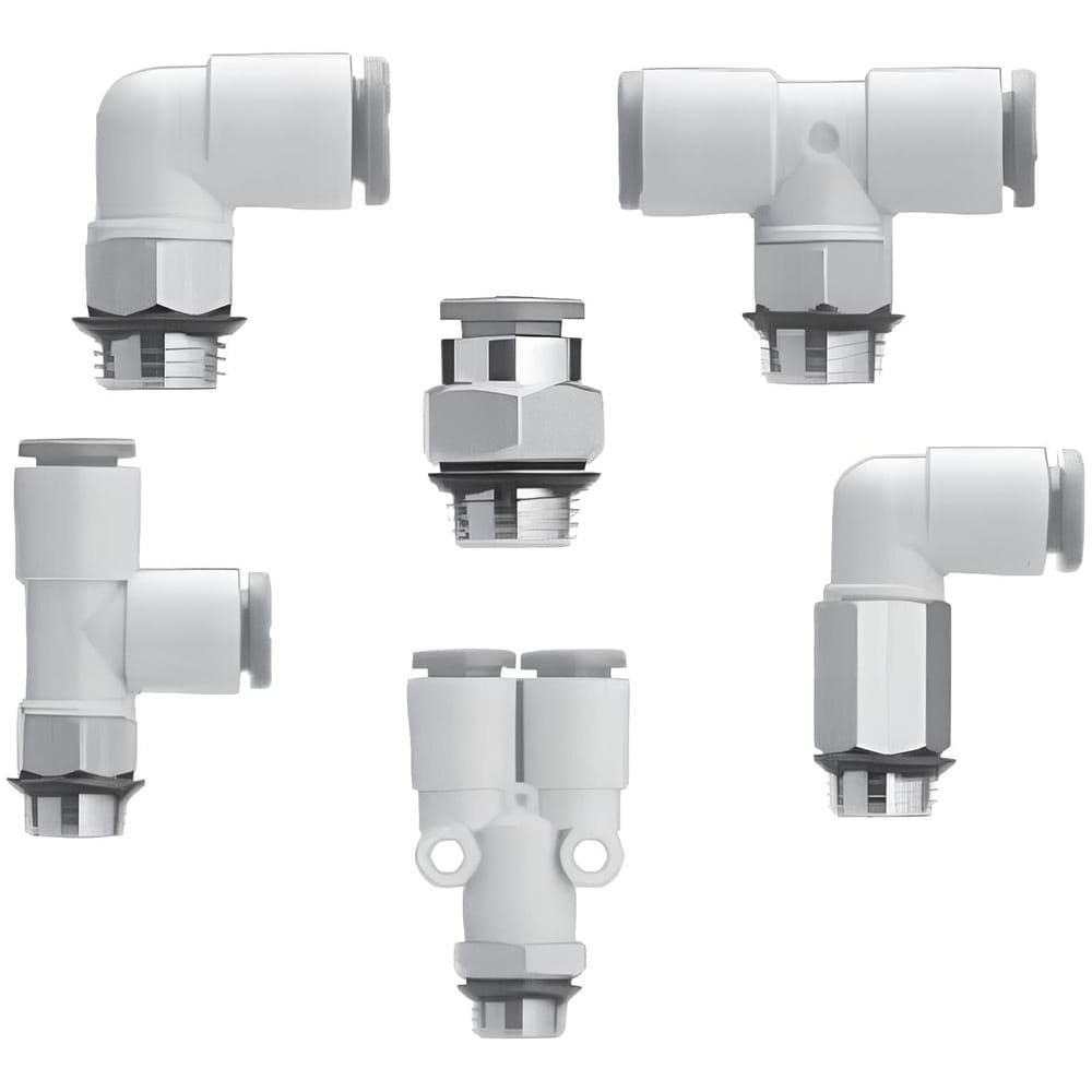 SMC PNEUMATICS - Push-to-Connect Push-to-Connect Fitting: Connector ...