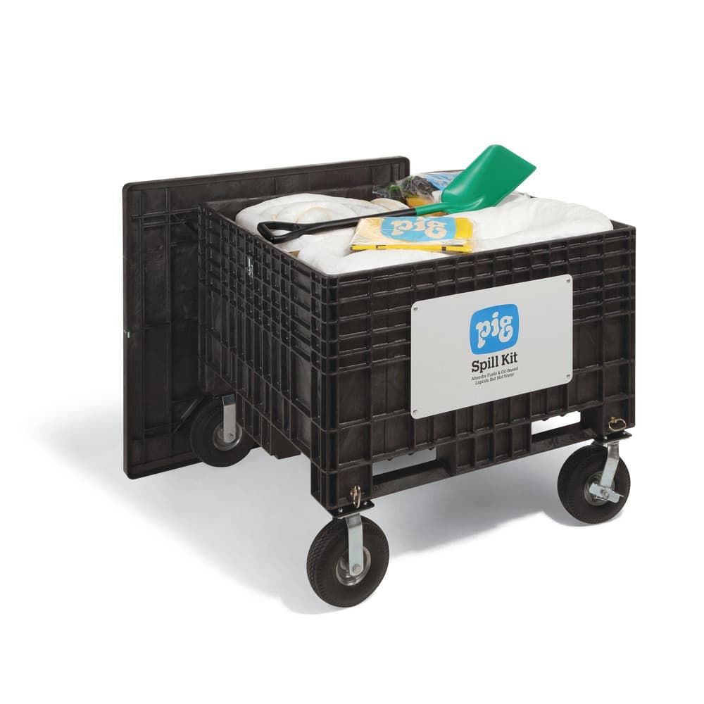 New Pig - Spill Kits: Kit Type: Oil-Based Liquids; Application: Oil ...