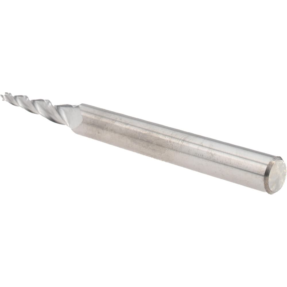 Harvey Tool - Tapered End Mill: 4 deg Angle per Side, 1/8" Small Dia, 1 ...