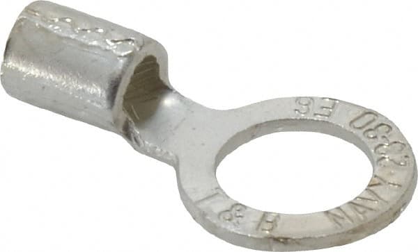 Thomas & Betts - Circular Ring Terminal: Non-Insulated, 6 AWG, Crimp ...