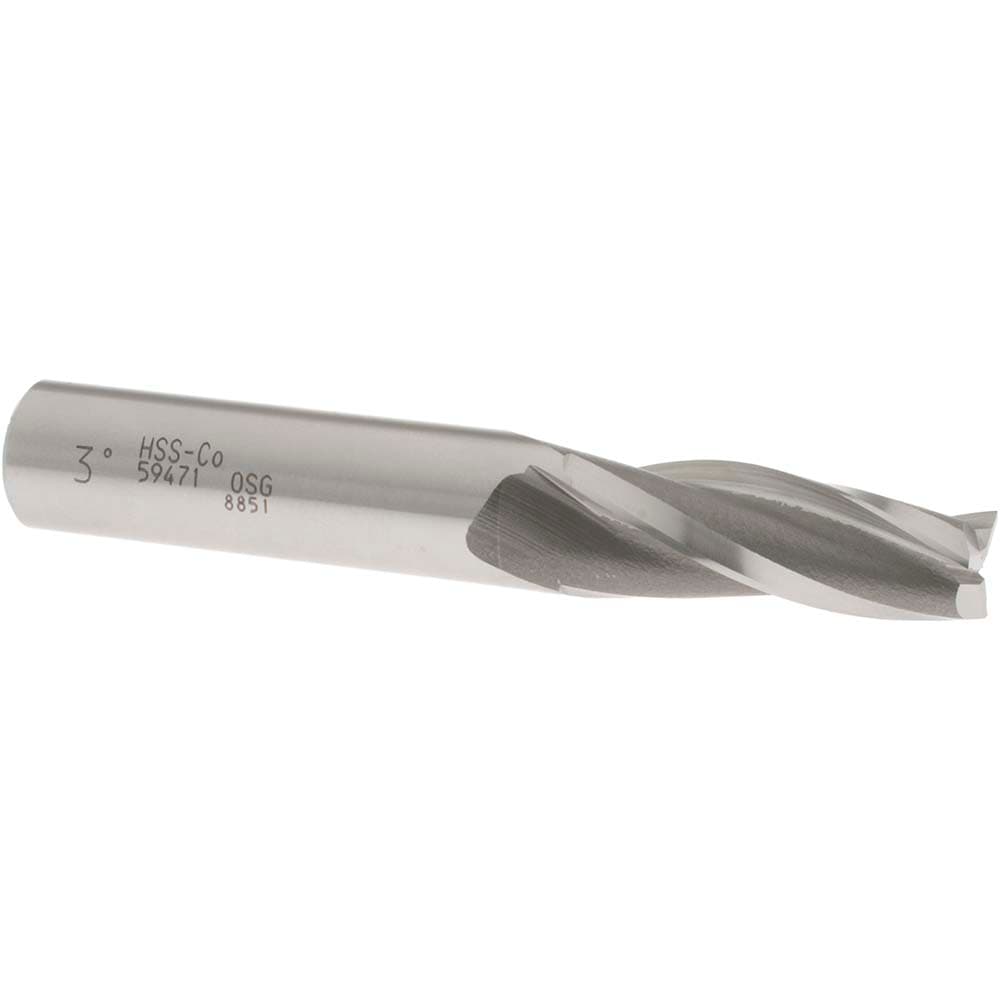 OSG - Tapered End Mill: 3 deg Angle per Side, 3/8" Small Dia, 1-1/4 ...