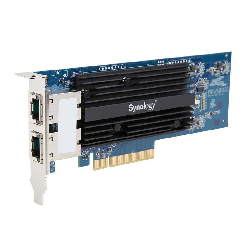 Synology E10G18-T2 Dual Port 10 Gigabit PCIe Ethernet Adapter Card ...