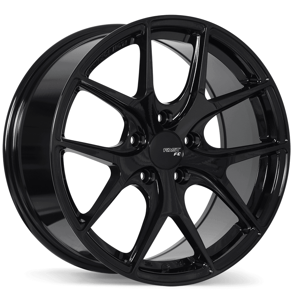 Fast Wheels FC04 Black/Machined" Mag | Quattro tires