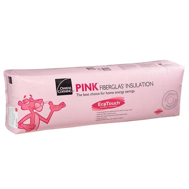 Owens Corning R24 Insulation Bats for Ceilings - EcoTouch Pink ...