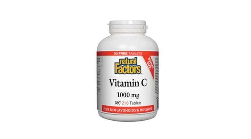 Natural Factors Vitamin C 1000mg with Bioflavonoids & Rosehips