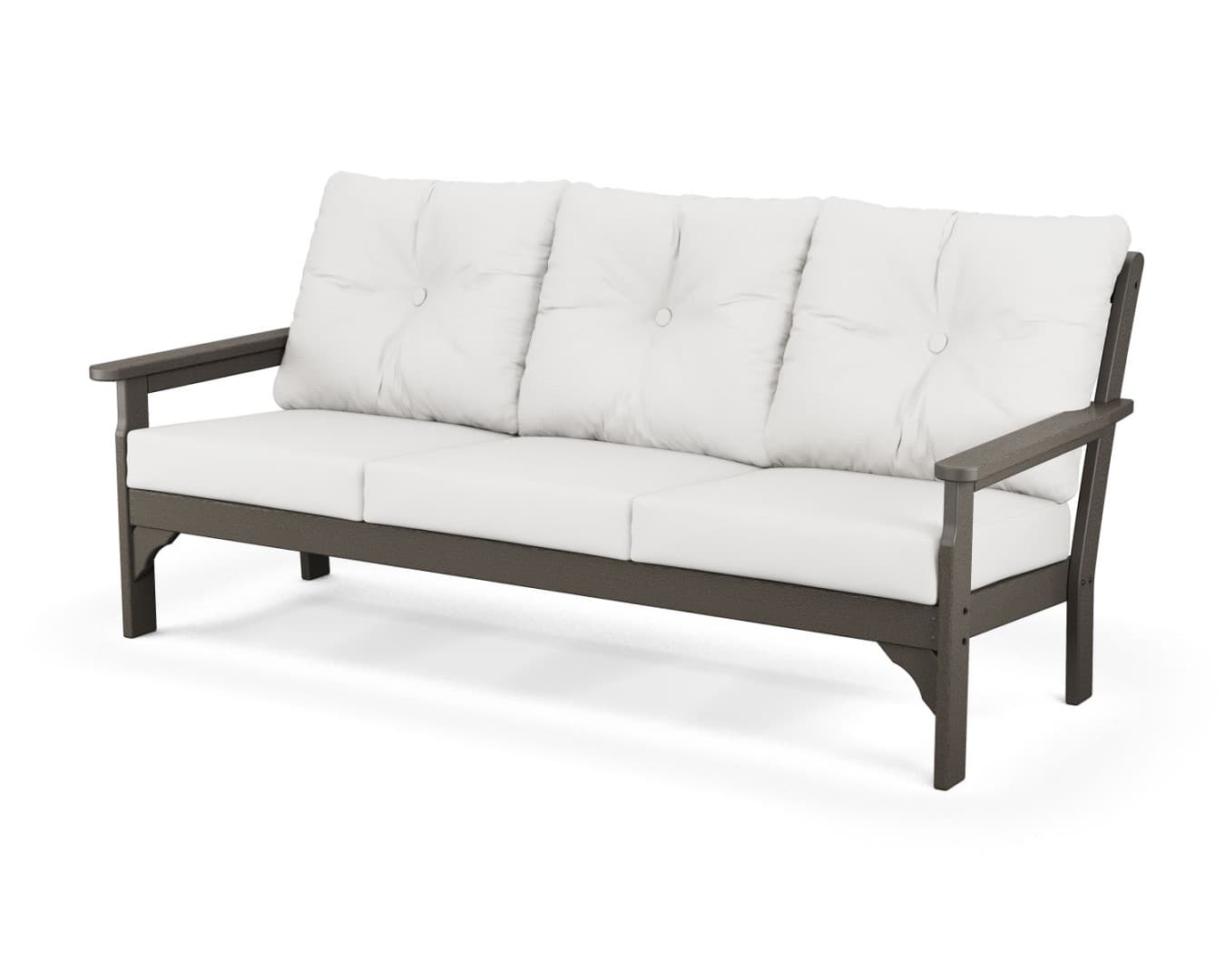 POLYWOOD® Vineyard Deep Seating Loveseat in Vintage Finish - Patio ...