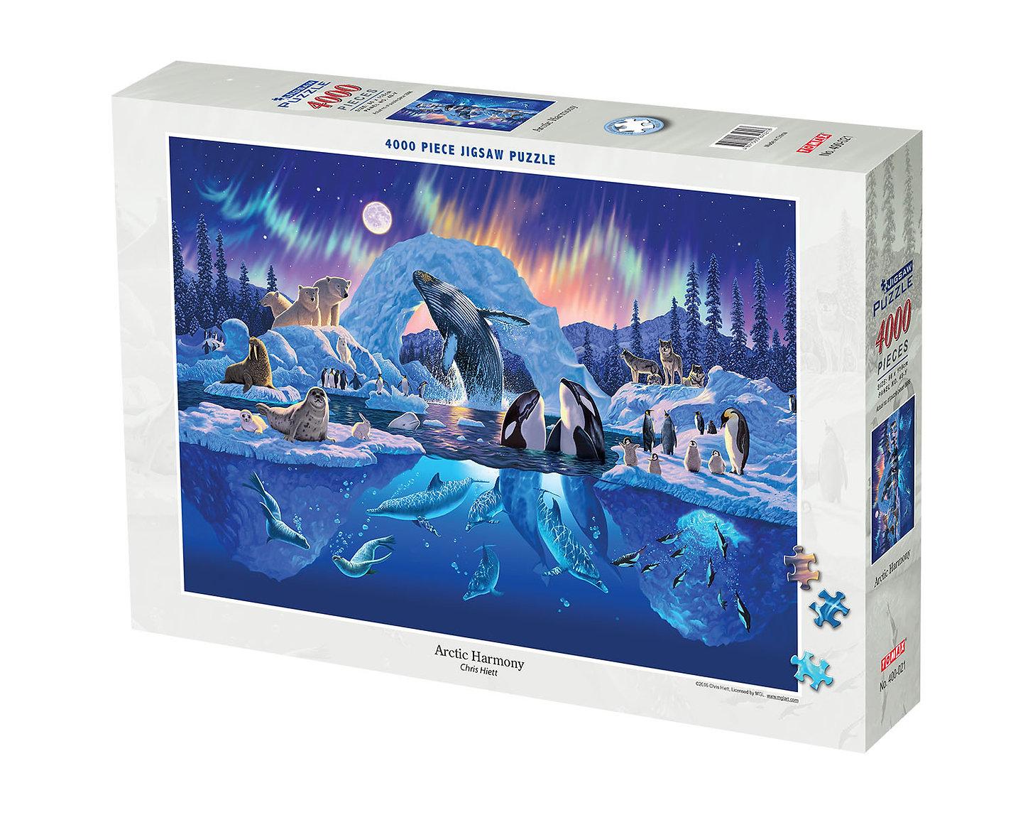 Arctic Harmony, 4000 Pieces, Tomax Puzzles | Puzzle Warehouse