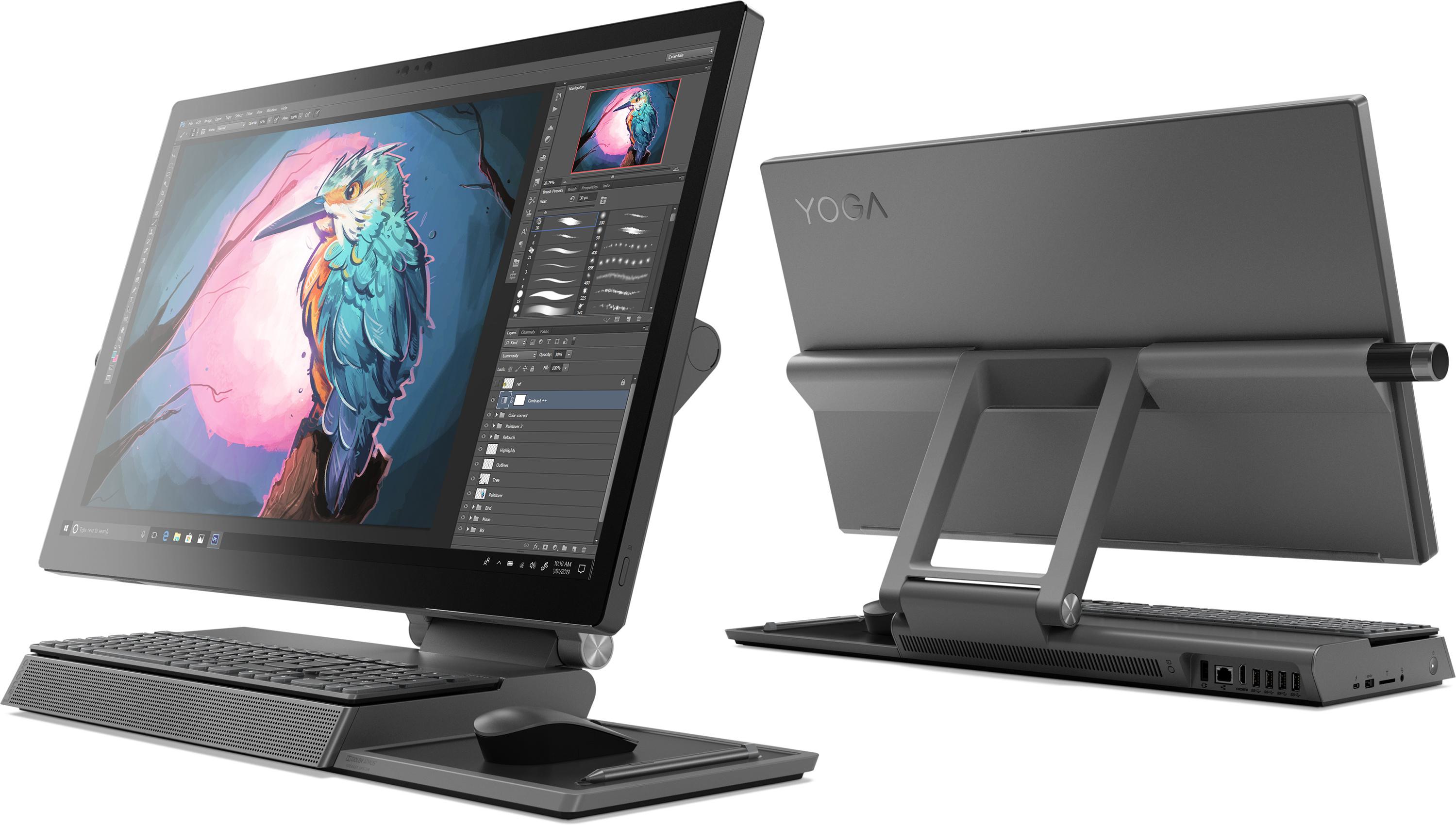 Lenovo Yoga A940 27" All-in-one -pöytäkone, Win 10 – All-in-one ...